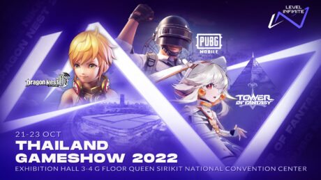 Level Infinite Arrives at Thailand Game Show 2022 With 4 Amazing Titles